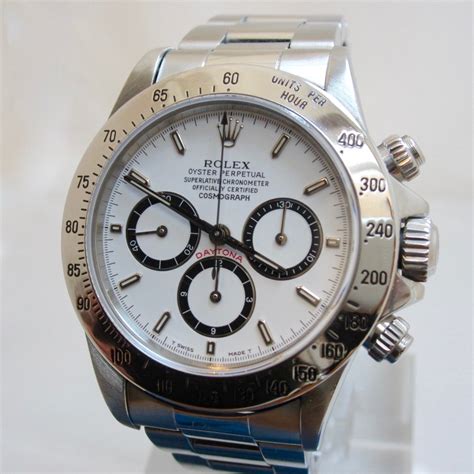 rolex daytona acciaio prezzo primero|rolex daytona 16520 zenith.